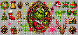 16oz Christmas-S  2635